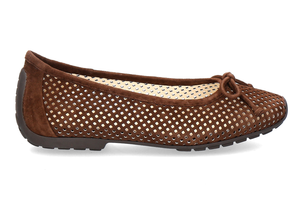 Mania Ballerina CAMOSCIO- marone/ dunkelbraun