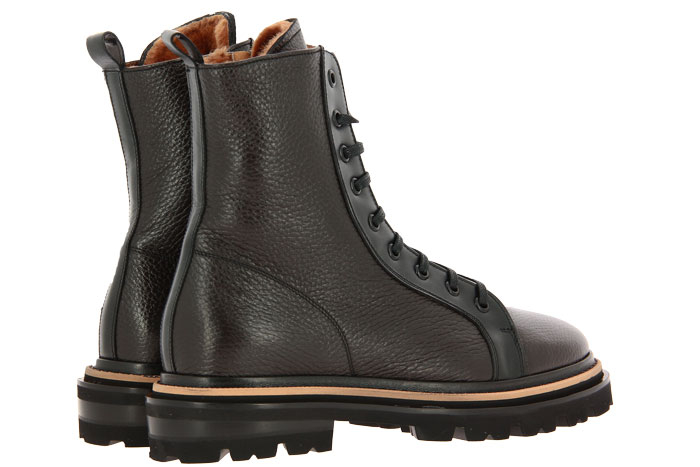 Camerlengo Stiefelette gefüttert CAIRO NATURALE TRESOR NERO (38)