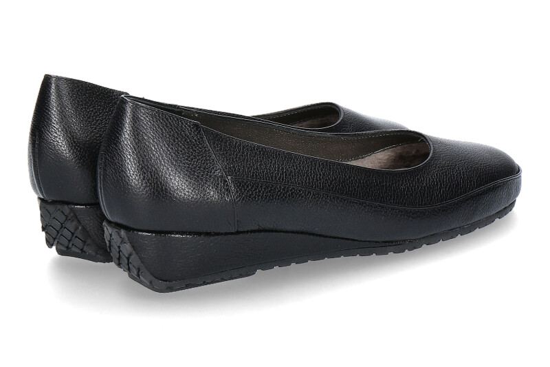 Bagnoli Slipper gefüttert GRAIN NERO (38½)