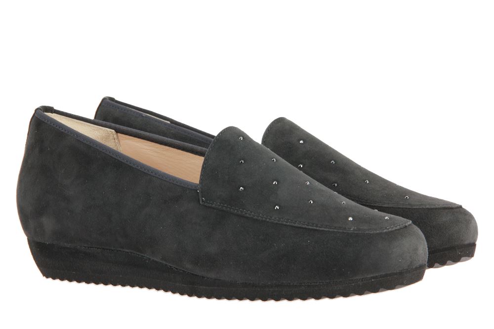 Hassia Slipper SANREMO SAMTZIEGE GRAU (41)