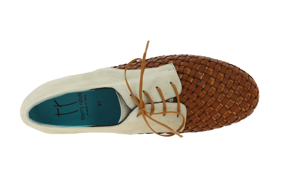 Thierry Rabotin Schnürschuh NOCERA TRECCIA COGNAC 