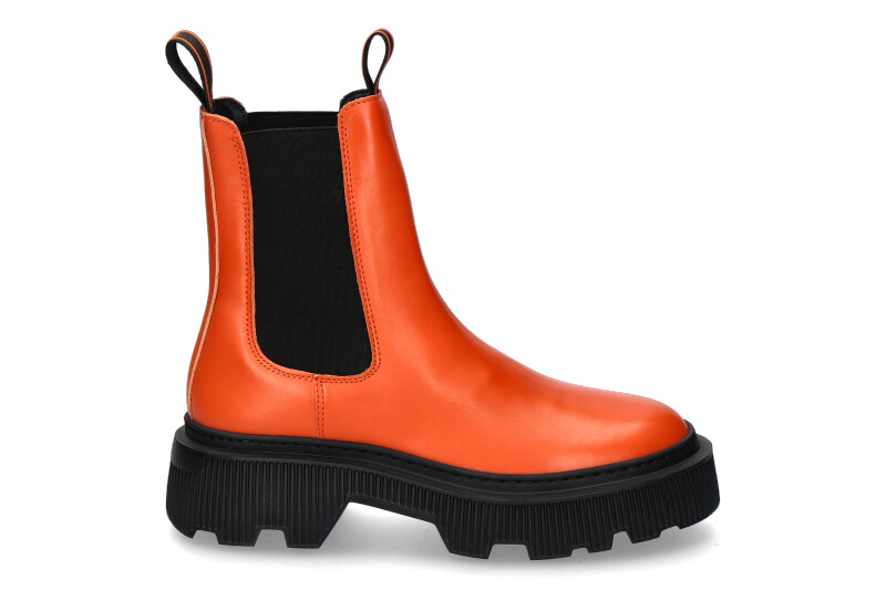 Läst Chelsea Boot TRIXY LEATHER ORANGE