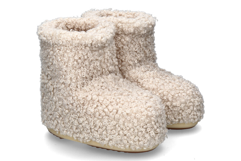Moon Boot Snowboot ICON LOW CURLY- cream