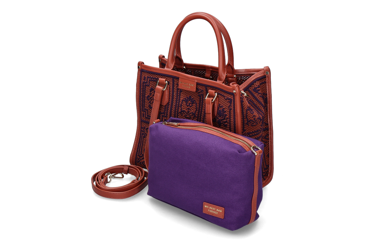 My-Best Bag Firenze Tasche MINI ATENA LHASA- copper/ kupfer