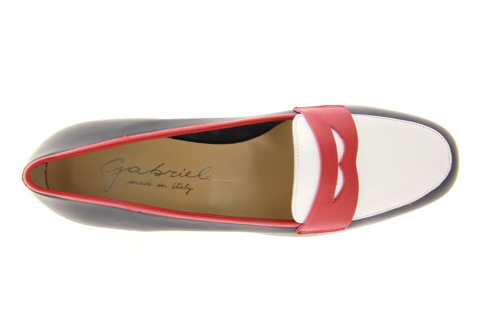 Gabriele Slipper MARINE BIANCO ROSSO (41½)