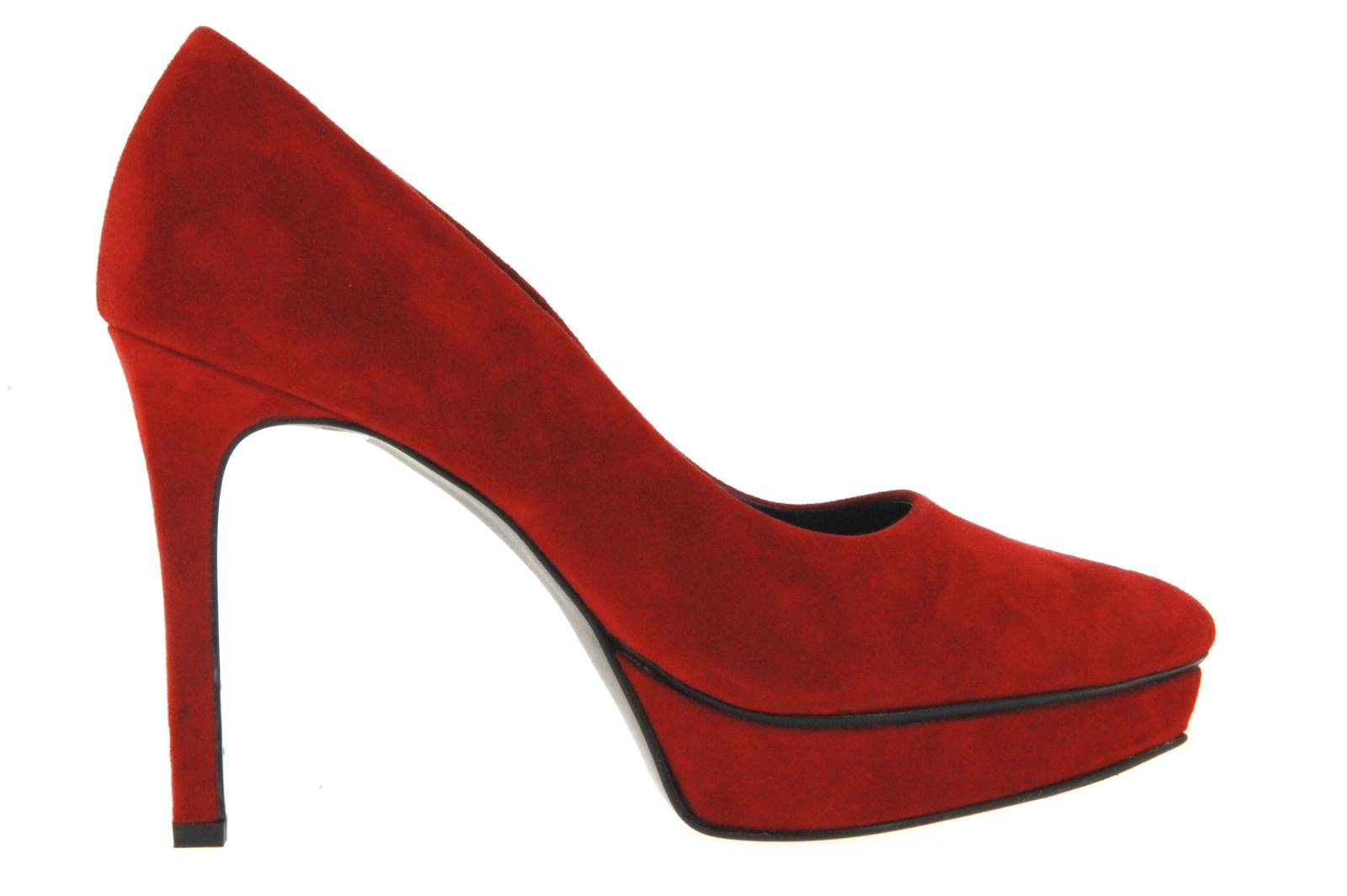 Paul Green High Heels SAMTZIEGE ROT  (37½)