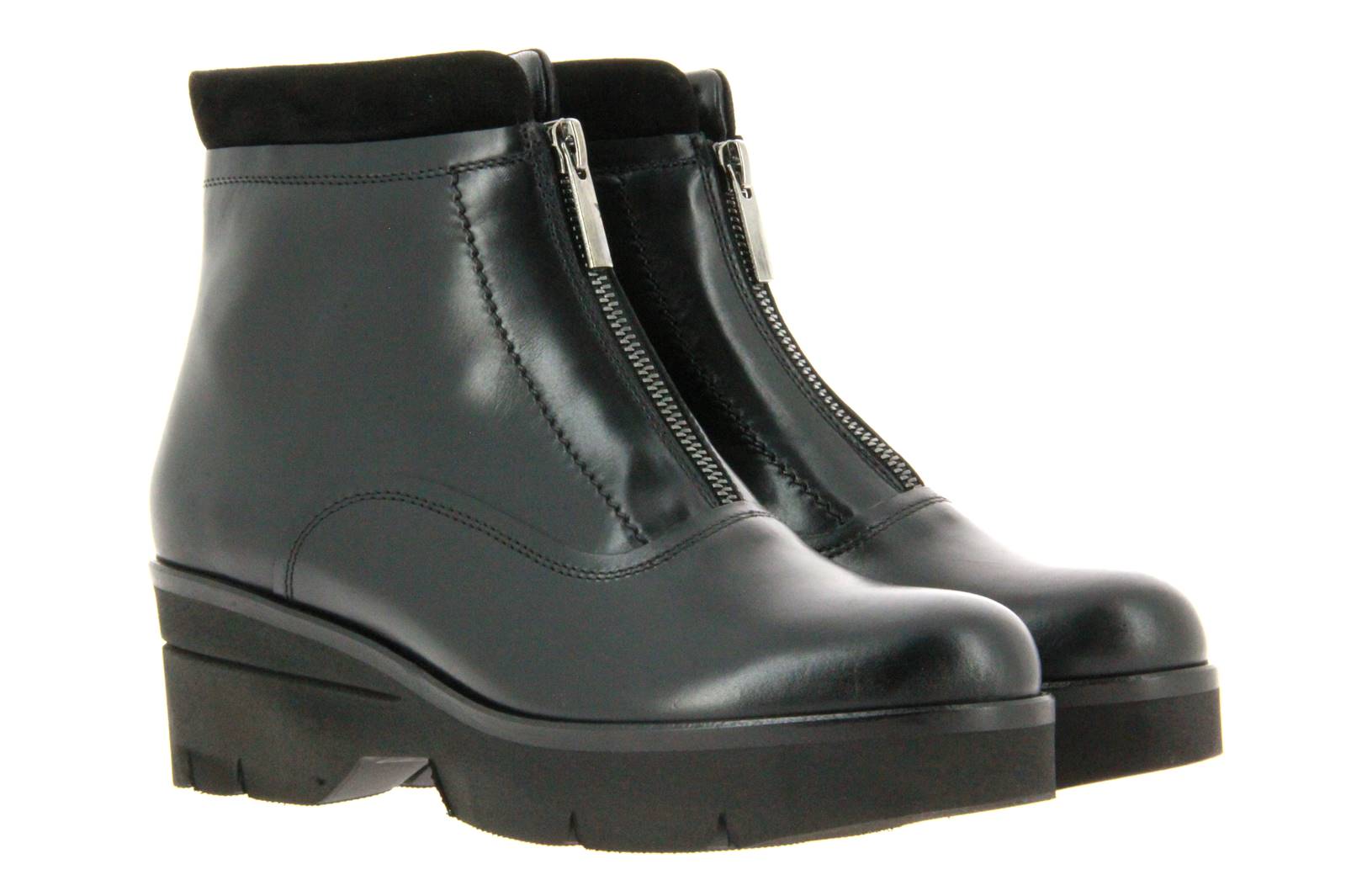 Pas de rouge Stiefelette ESTER IDROCALF NERO IDROSUEDE NERO (42)