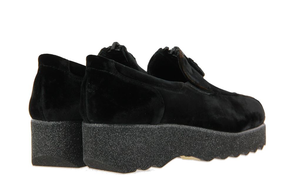 Fernando Pensato Plateauslipper MIRACLE VELLUTO NERO (41)