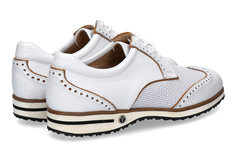 Tee Golf Shoes Damen- Golfschuh SALLY VITELLO GOLF BIANCO PAGLIA (38)