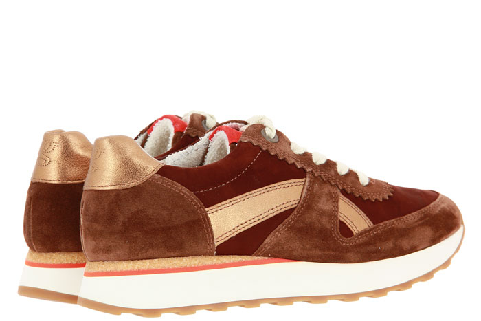Paul Green Sneaker SUEDE ROYAL NUBUK NUT/CIGAR (40)