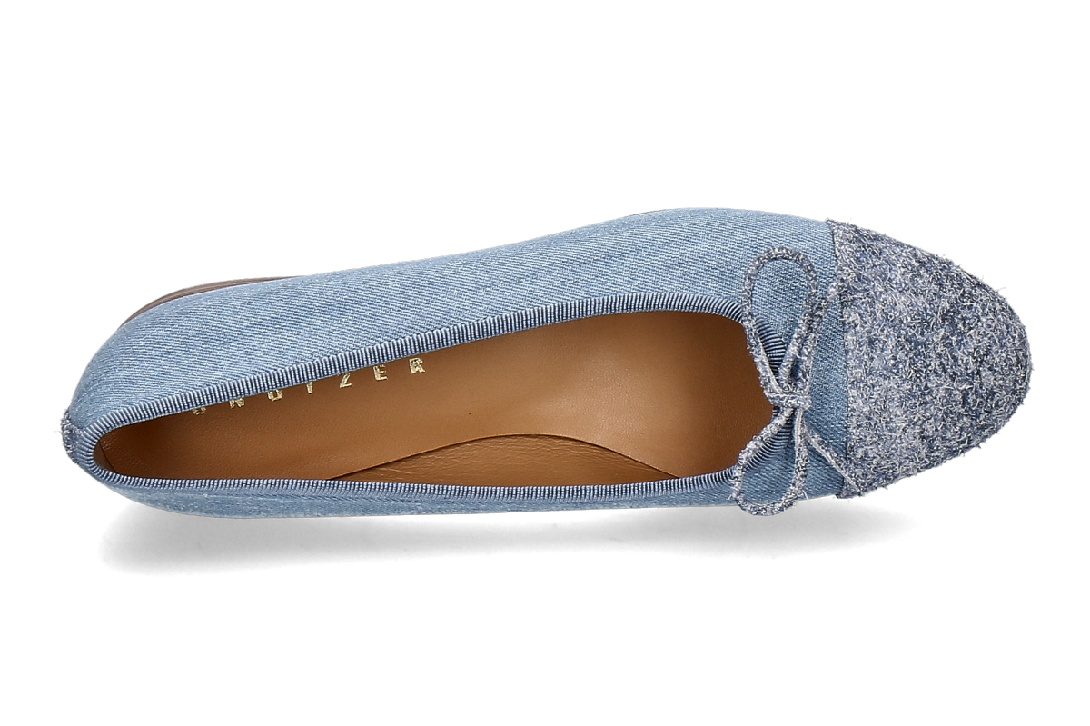 Unützer Ballerina DENIM FUZZY- jeansblau_221800161_5