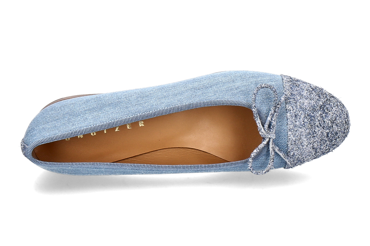 Unützer Ballerina DENIM FUZZY- jeansblau_221800161_5