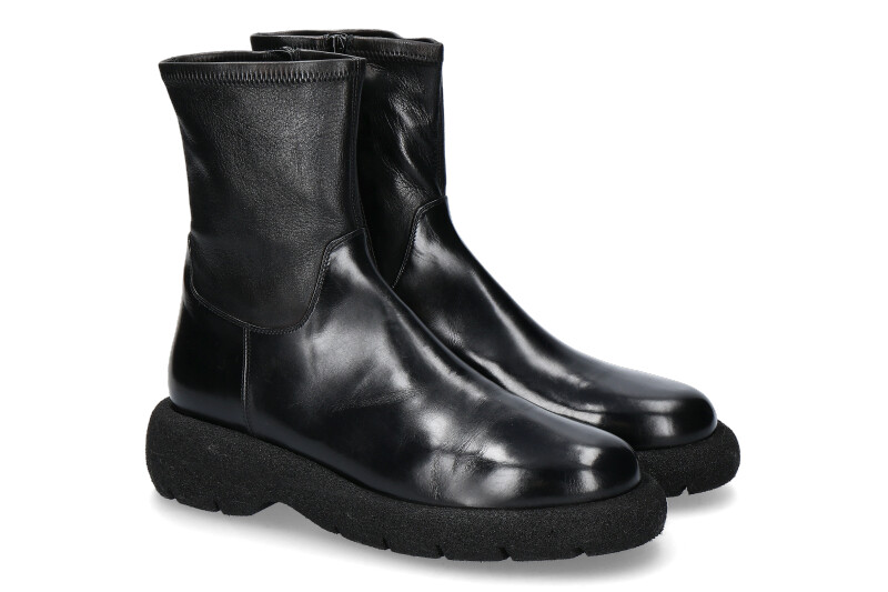Truman's Stiefelette STRETCH NAPPA NERO