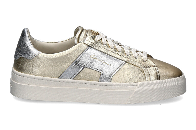 santoni-sneaker-double-buckle-silber-gold_232600012_3