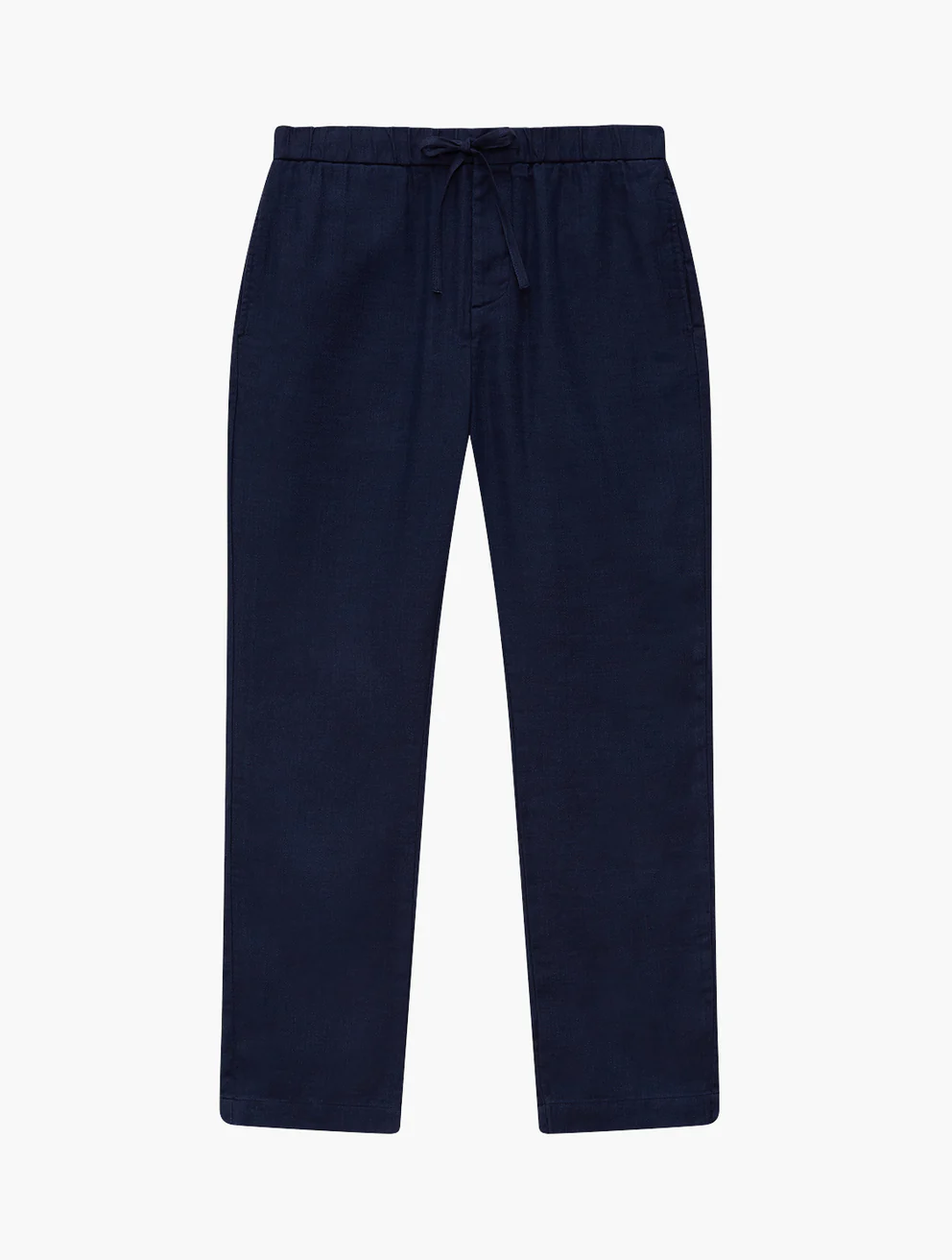 Frescobol Carioca Herren- Hose OSCAR CHINO LEINEN- navy blue/dunkelblau