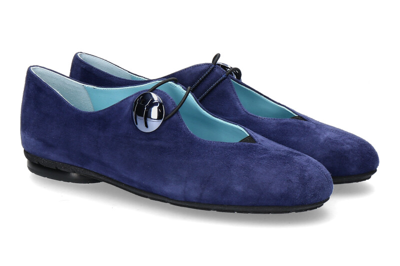 Thierry Rabotin Halbschuh CAMOSCIO COBALT BLUE (39½) Thierry Rabotin Halbschuh CAMOSCIO COBALT BLUE (39½)