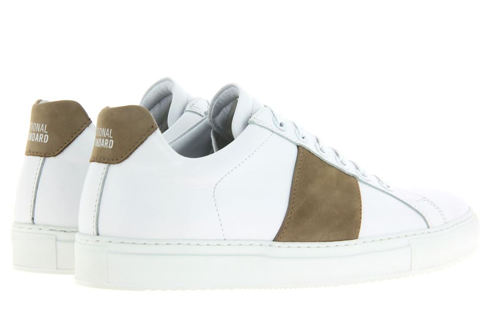 National Standard Sneaker WHITE BEIGE BAND (44)
