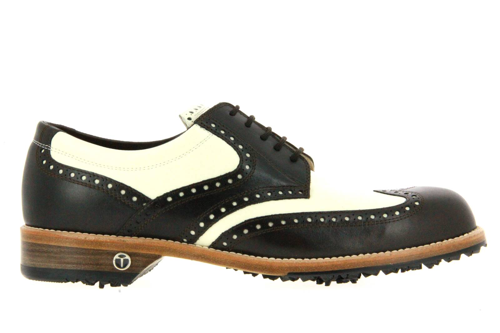 Tee Golf Shoes Herren- Golfschuh TOMMY CHOCOLATE PICCIONE (40½)