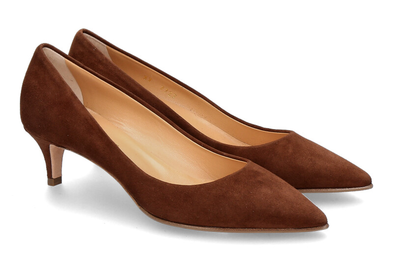 Unützer Pumps CAMOCSCIO COGNAC 