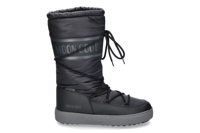 Moon Boot Snowboot LTRACK HIGH NYLON- schwarz