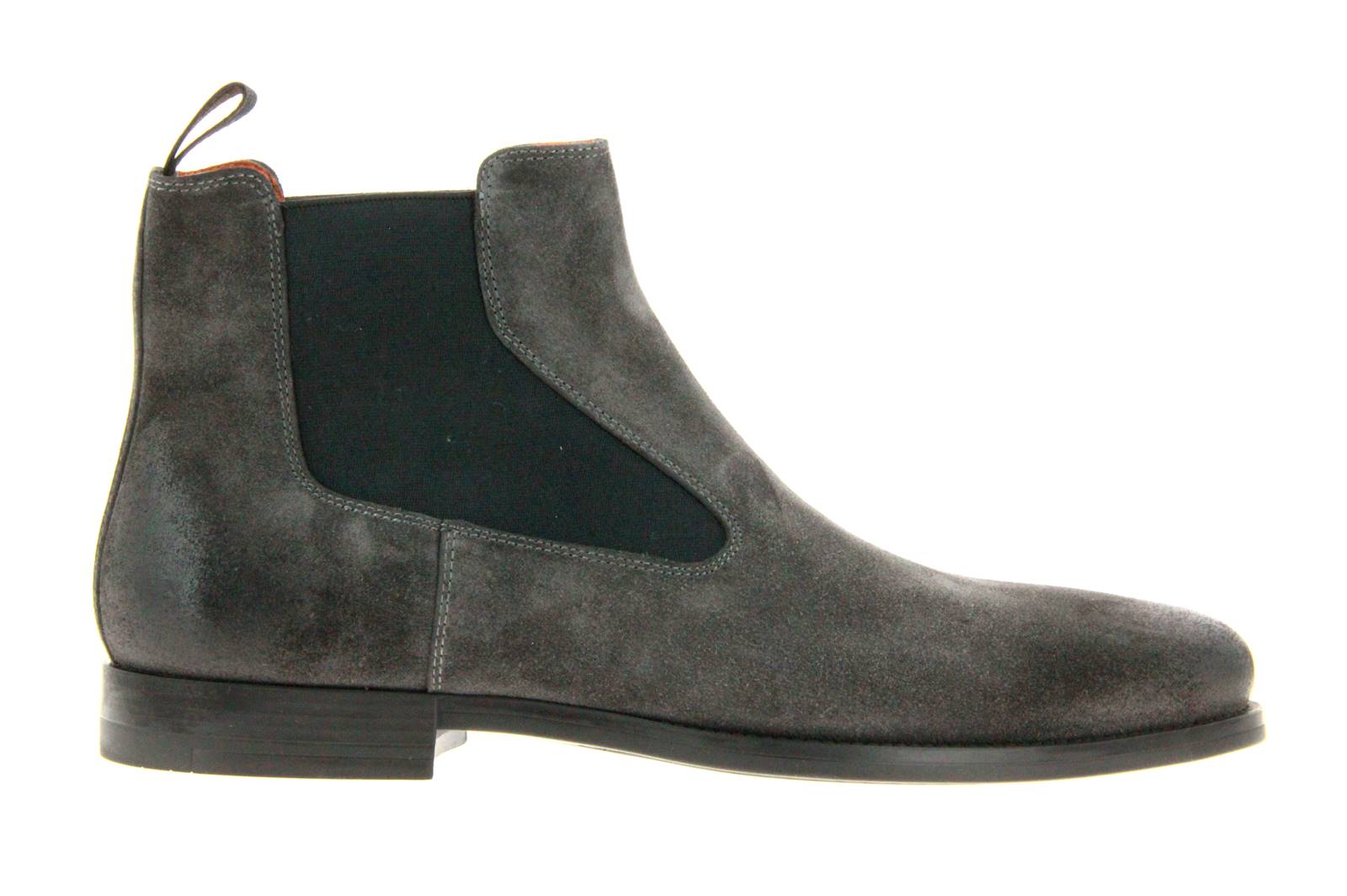 Santoni Chelsea Boots CAMOSCIO SMOKE (45)