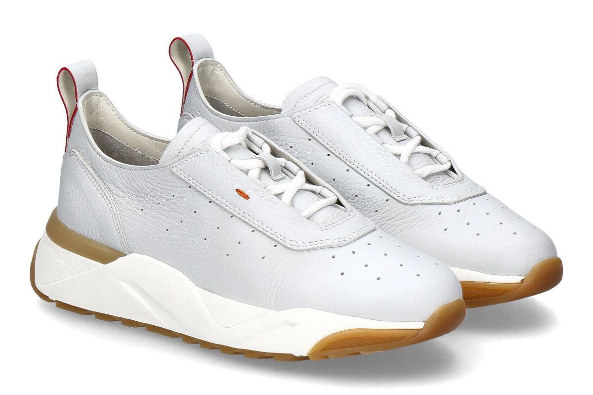 Santoni Damen- Sneaker SILVIE- weiß/ grau