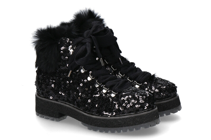 AGL Attilio Giusti Leombruni Stiefelette gefüttert APRESKI SPECIAL PAILETTES