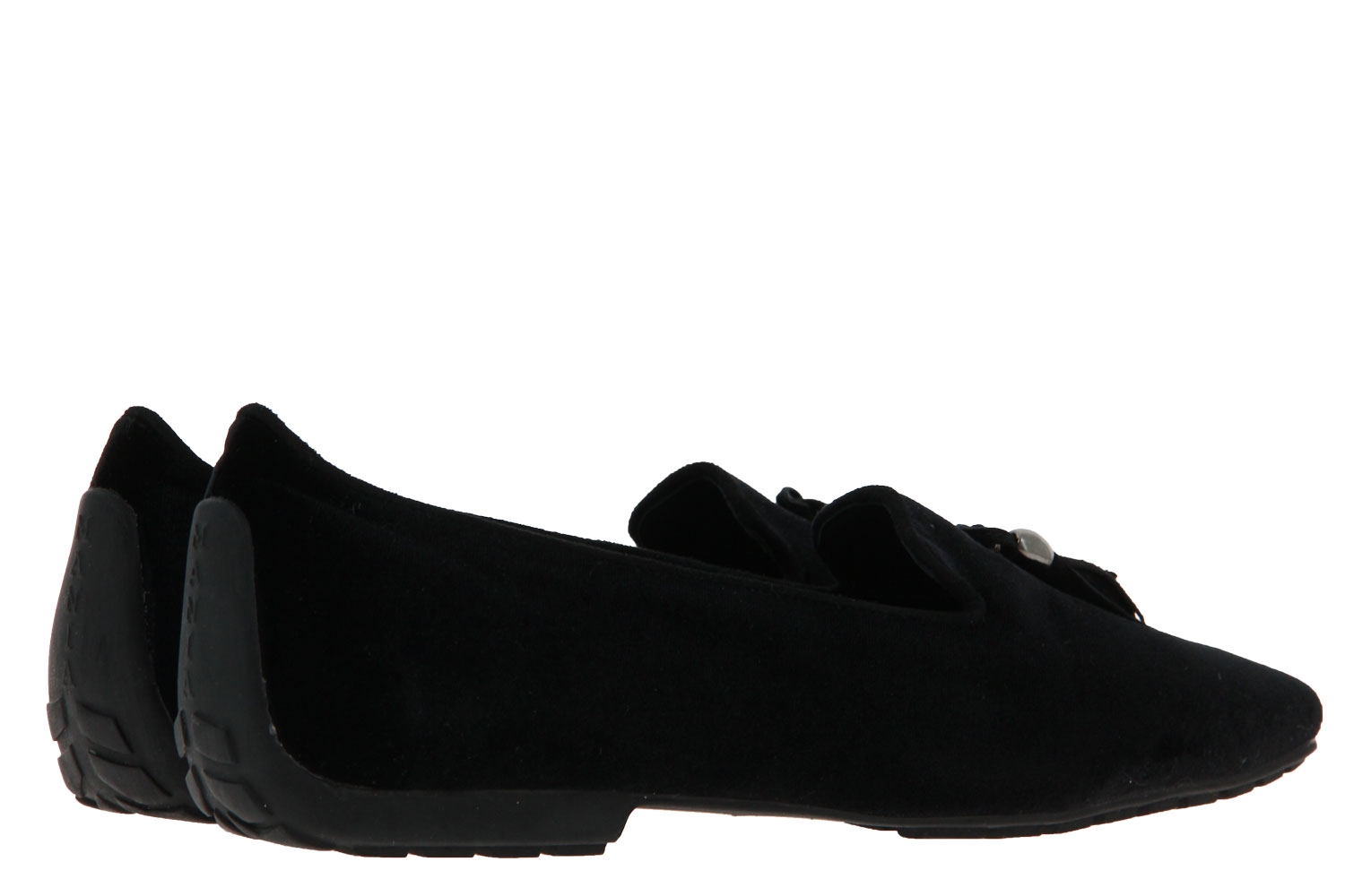 Mania Slipper VELLUTO NERO CAMOSCIO NERO (38)