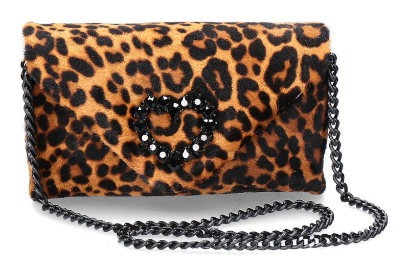 Roberto Festa Umhängetasche HEART LEOPARD Roberto Festa Umhängetasche HEART LEOPARD