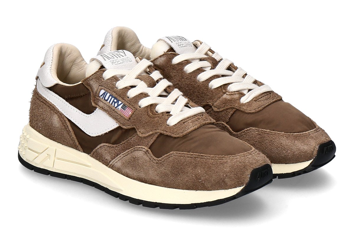 Autry Damen- Sneaker REELWIND LOW NC39- tundra/ braun