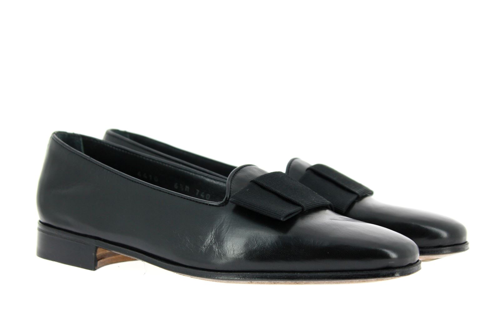 Gravati Slipper NAPPA NERO RIPS (37½)