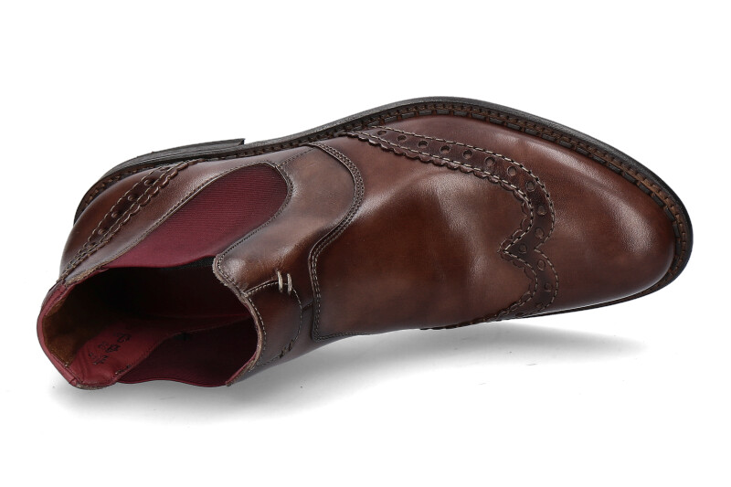 Lloyd Stiefelette GRENOBLE SPLENDOR CALF TOBACCO BORDO (40)