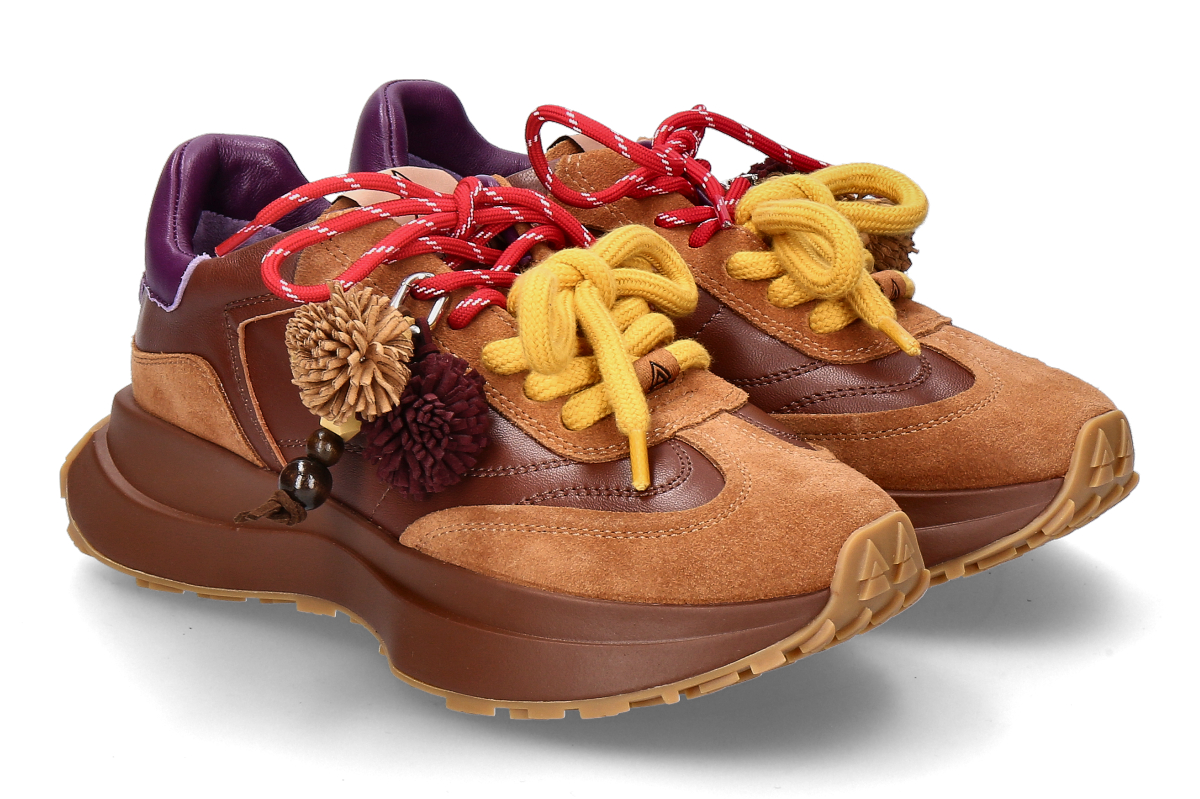 Elena Iachi Damen- Sneaker SPACE EE60- pampero/ braun