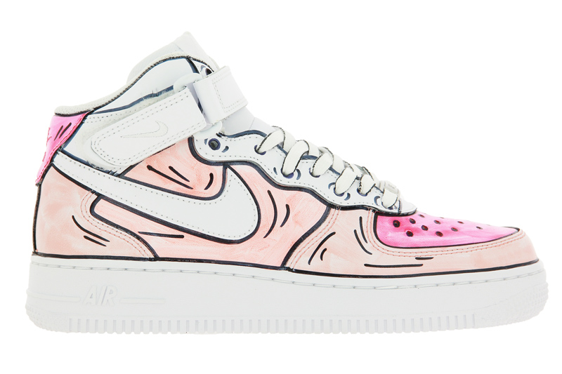 ballo-Da-Sola-Nike-Sneaker-Airforce-mid-rosa-236100118-0002 ballo-Da-Sola-Nike-Sneaker-Airforce-mid-rosa-236100118-0002