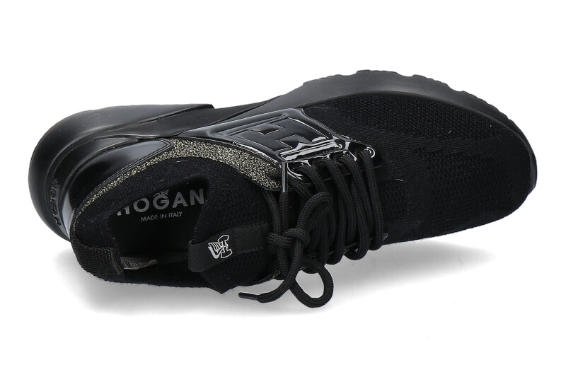 Hogan Sneaker ACTIVE ONE KNITTED NASEL NERO ORO (40½) Hogan Sneaker ACTIVE ONE KNITTED NASEL NERO ORO (40½)