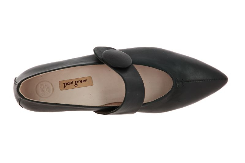 Paul Green Ballerina FOULARD SCHWARZ (37½)