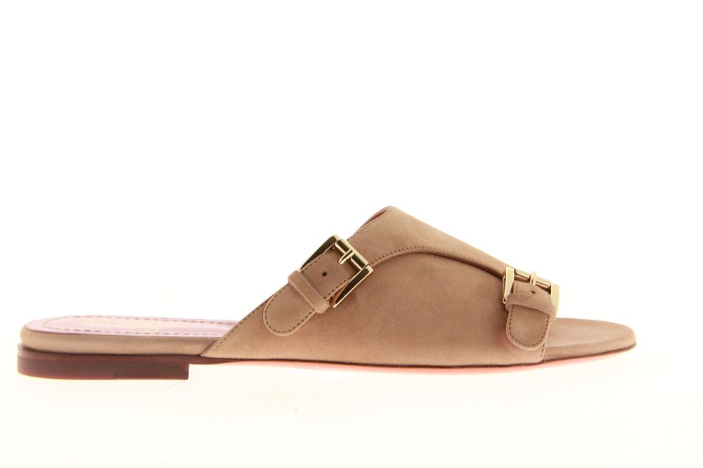 Santoni Pantolette CAMOSCIO APRICOT (38)
