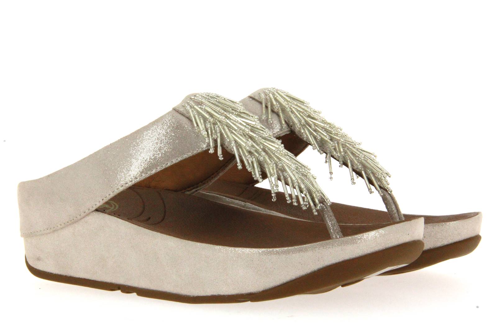 Fitflop Pantolette CHA CHA SILVER (36)