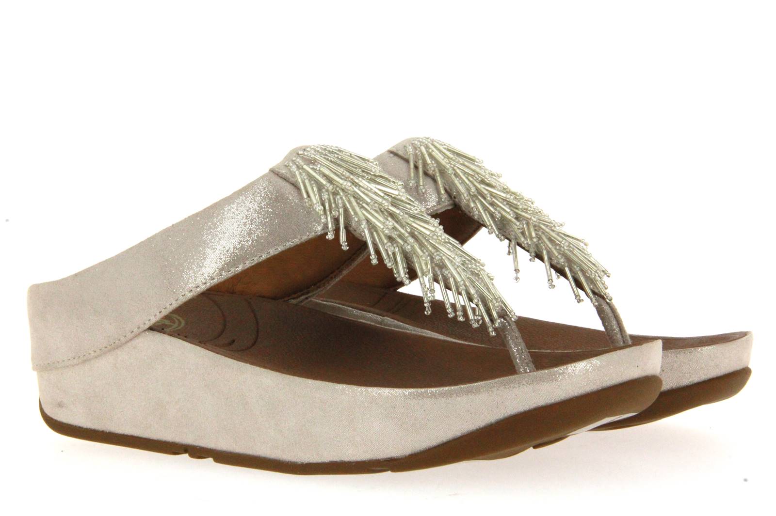 Fitflop Pantolette CHA CHA SILVER (37 )