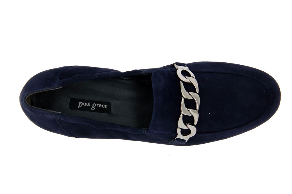 Paul Green Slipper SAMTZIEGE BLAU (37½)
