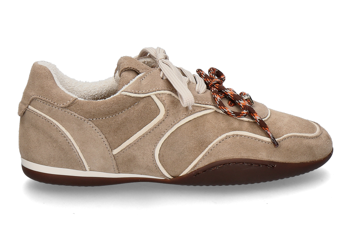 méliné Damen- Sneaker MALAGA F107- taupe/ beige