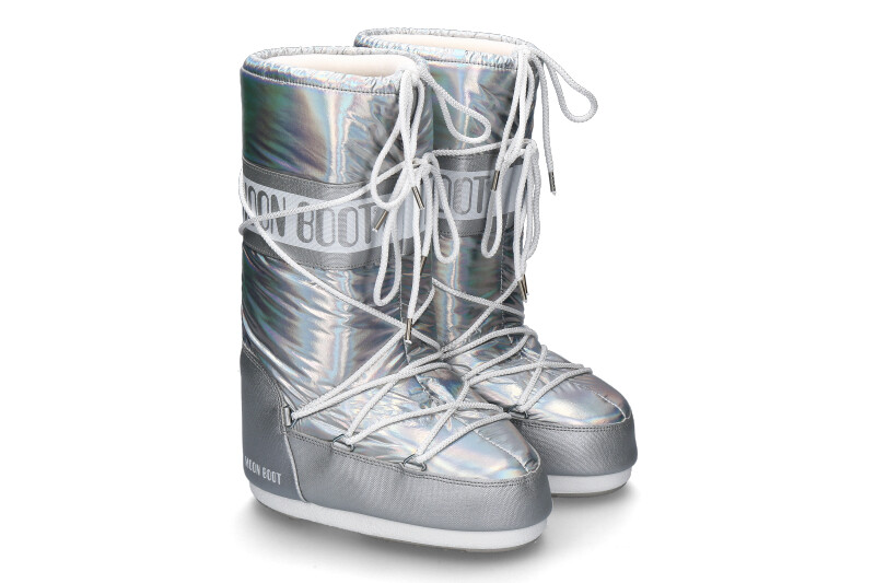 Moon Boot Snowboots ICON MET SILVER 