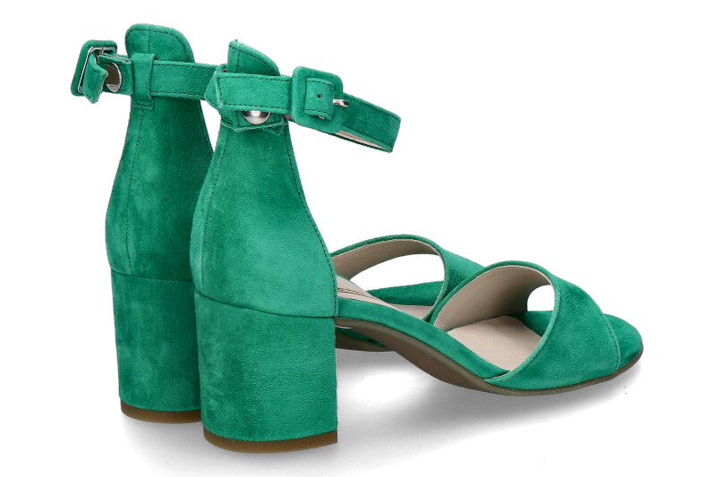 Paul Green Sandalette SAMTZIEGE SMARAGD JE6861