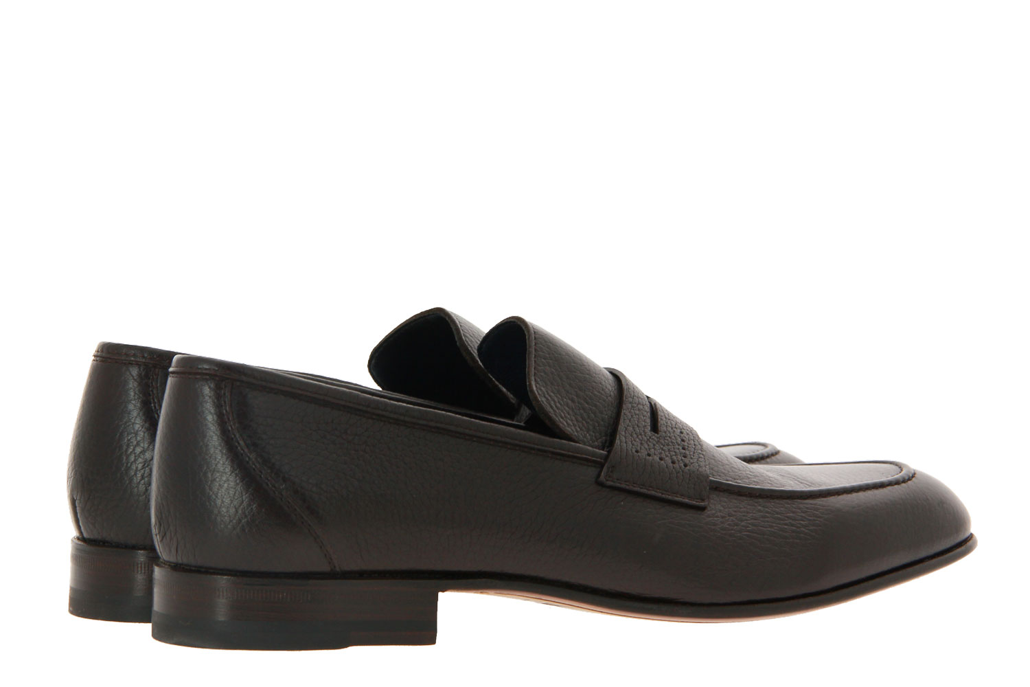 Moreschi Slipper GUANTO CUOIO SCURO (43½)