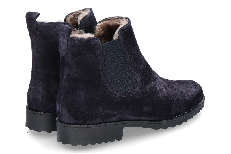 Brunate Stiefelette gefüttert DANY CAMOSCIO BLU ELASTICO NERO (39½) Brunate Stiefelette gefüttert DANY CAMOSCIO BLU ELASTICO NERO (39½)