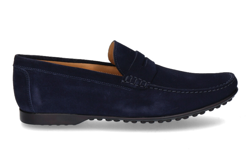 Ludwig Reiter Mokassin PENNY LOAFER NAVY  (44)