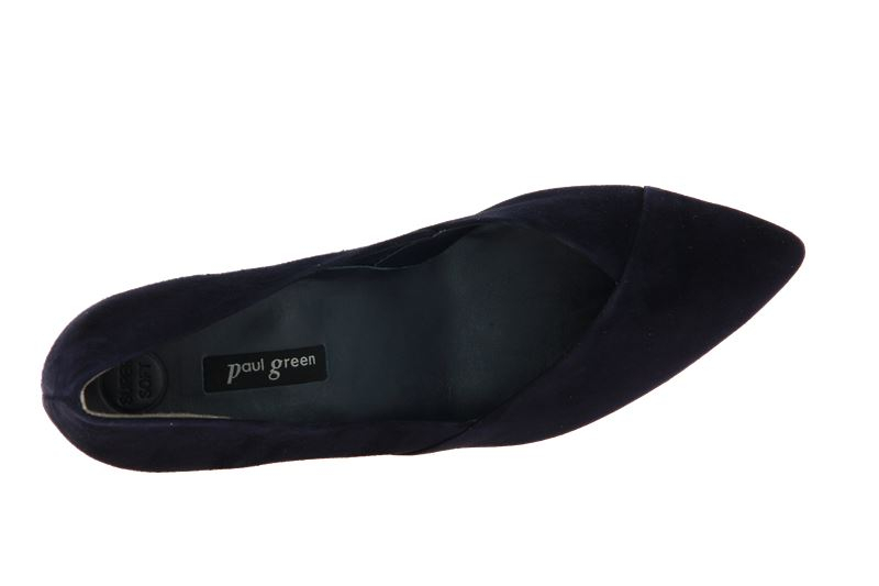 Paul Green Pumps SAMTZIEGE BLAU (38½)