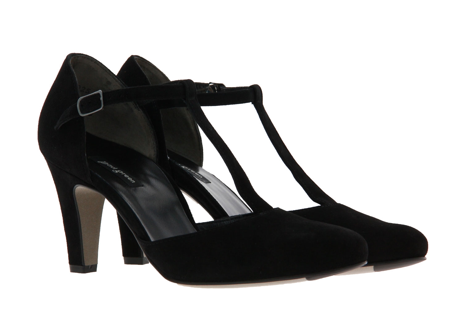 Paul Green Spangenpumps SAMTZIEGE SCHWARZ (41)