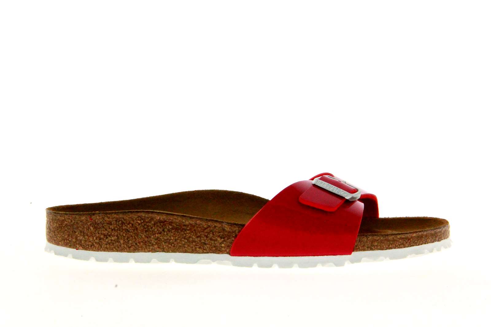 Birkenstock Pantolette MADRID SCHMAL TANGO RED PATENT (41)