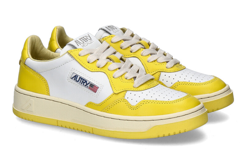 Autry Sneaker WHITE YELLOW WB23